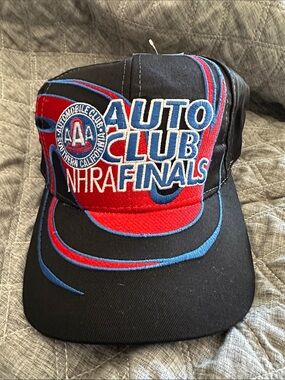 NHRA Finals Collectible 2001 Black/Red Racing Cap